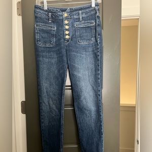 Anthropologie high-rise slim jeans size 25